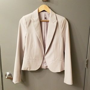 Light gray blazer, size 8